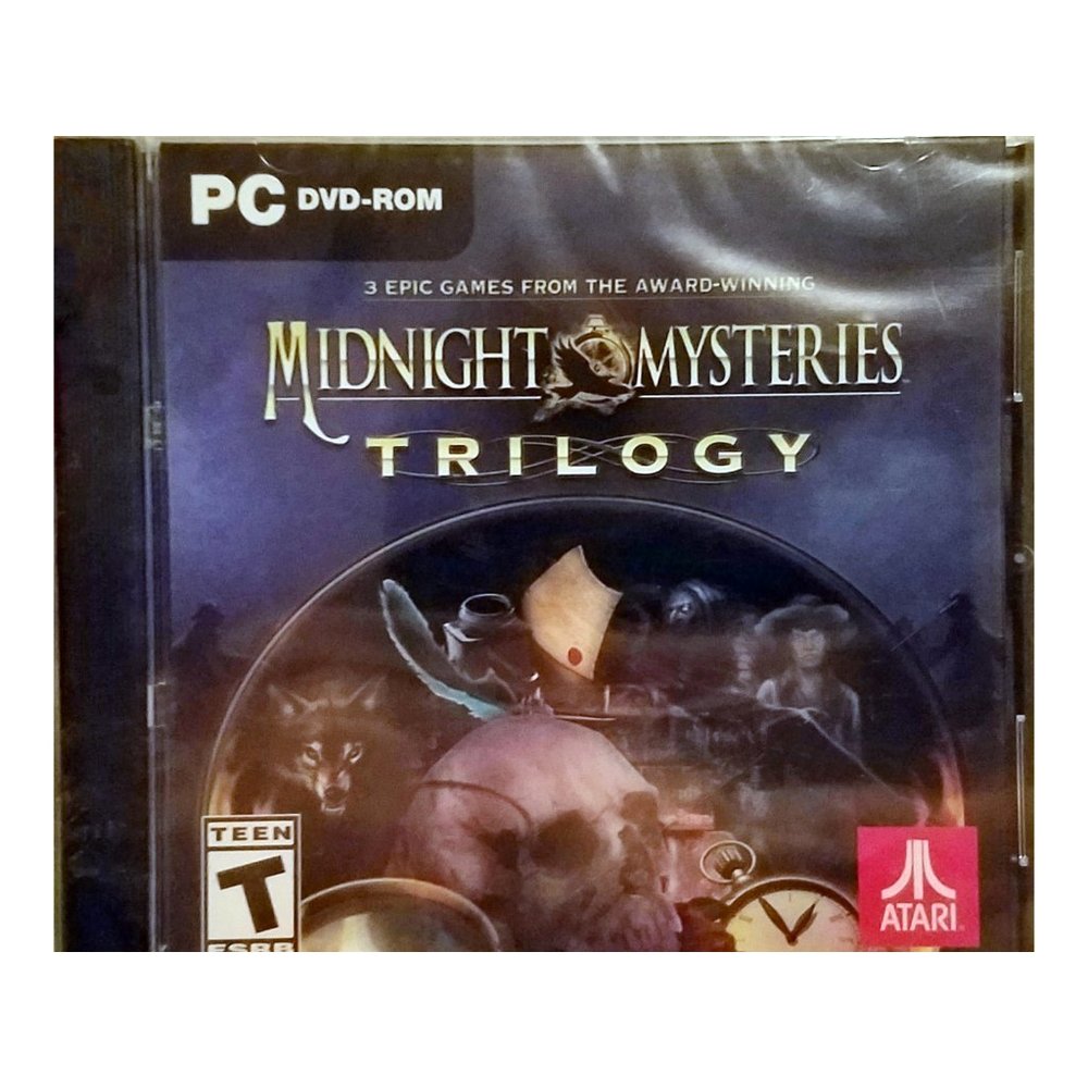 Atari Windows PC Game - Midnight Mysteries Trilogy